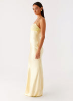 Belize Maxi Dress - Yellow