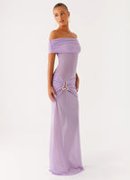 Benji Maxi Dress - Lilac