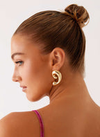 Abram Earrings - Gold