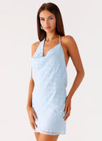 About Today Mini Dress - Blue