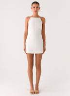 Again And Again Mini Dress - Ivory