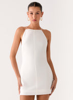 Again And Again Mini Dress - Ivory
