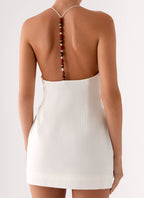 Again And Again Mini Dress - Ivory