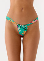 Airlie Scrunch Bikini Bottoms - Jungle Bloom