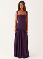 Alberta Maxi Dress - Mulberry