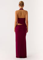 Almost Love Maxi Dress - Plum