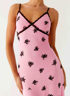 Amelia Midi Dress - Pink