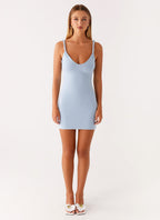 Anastasia Mini Dress - Blue