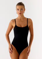 Anda Bodysuit - Black