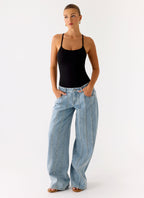 Anda Bodysuit - Black