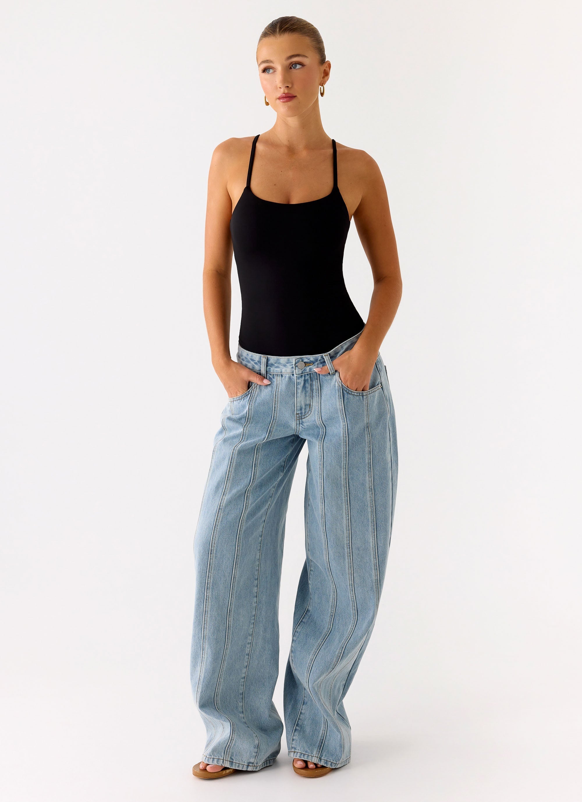 Anda Bodysuit - Black