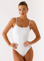 Anda Bodysuit - White