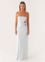 Anetta Maxi Dress - Pale Blue