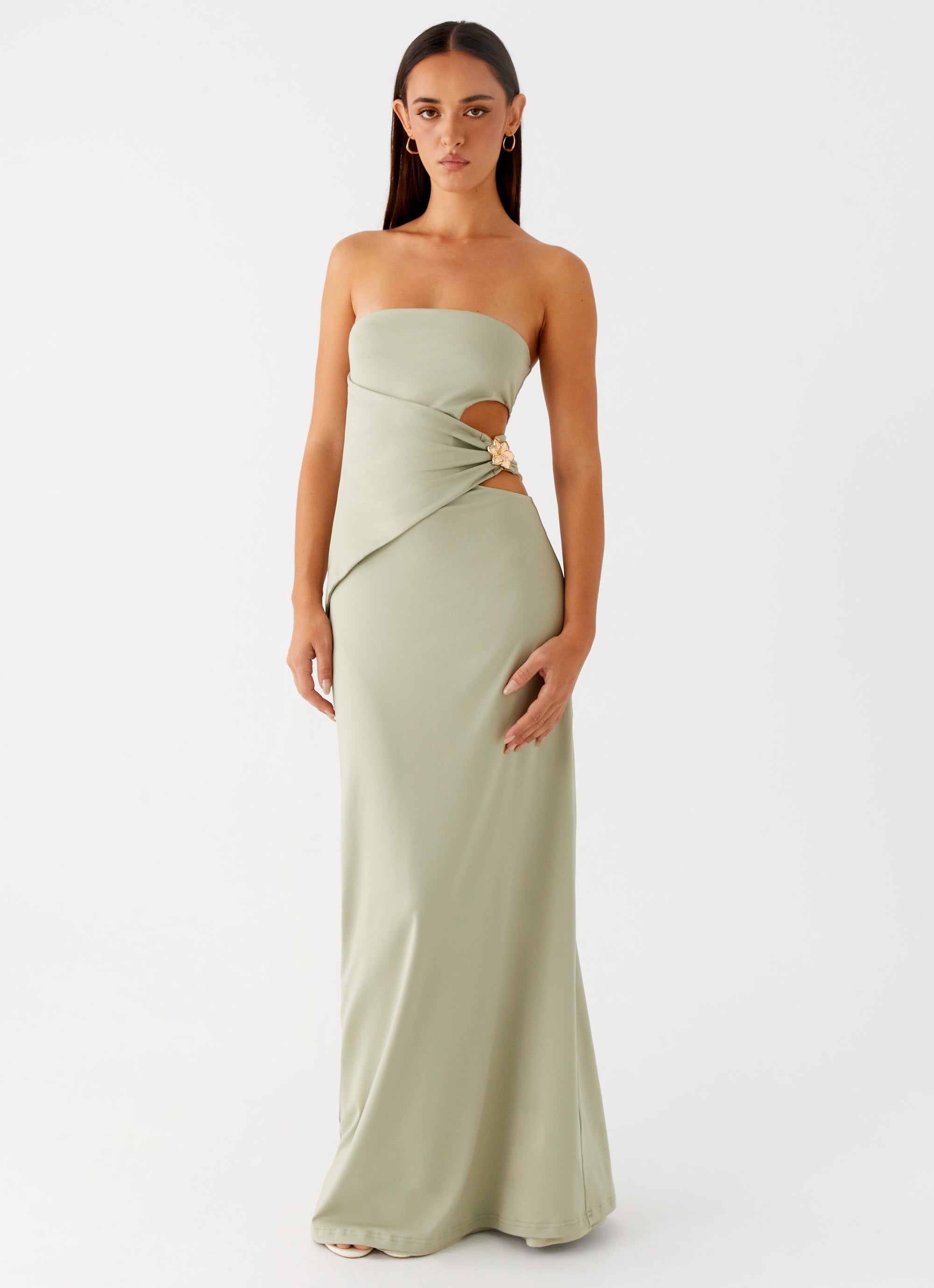 Anetta Maxi Dress - Sage