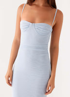 Anna Sophia Maxi Dress - Blue