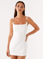 Aretha Mini Dress - White