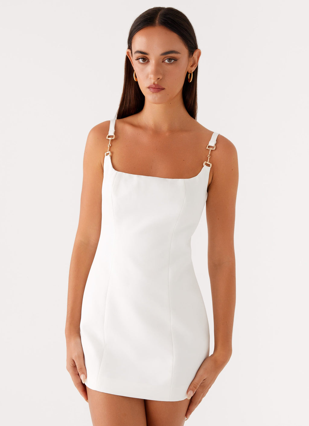 Aretha Mini Dress - White