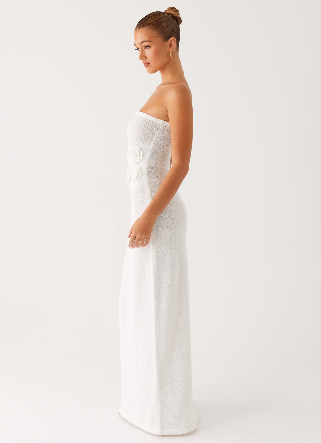Arli Strapless Maxi Dress - Ivory