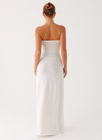 Arli Strapless Maxi Dress - Ivory