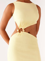 Aruba Hardware Maxi Dress - Yellow