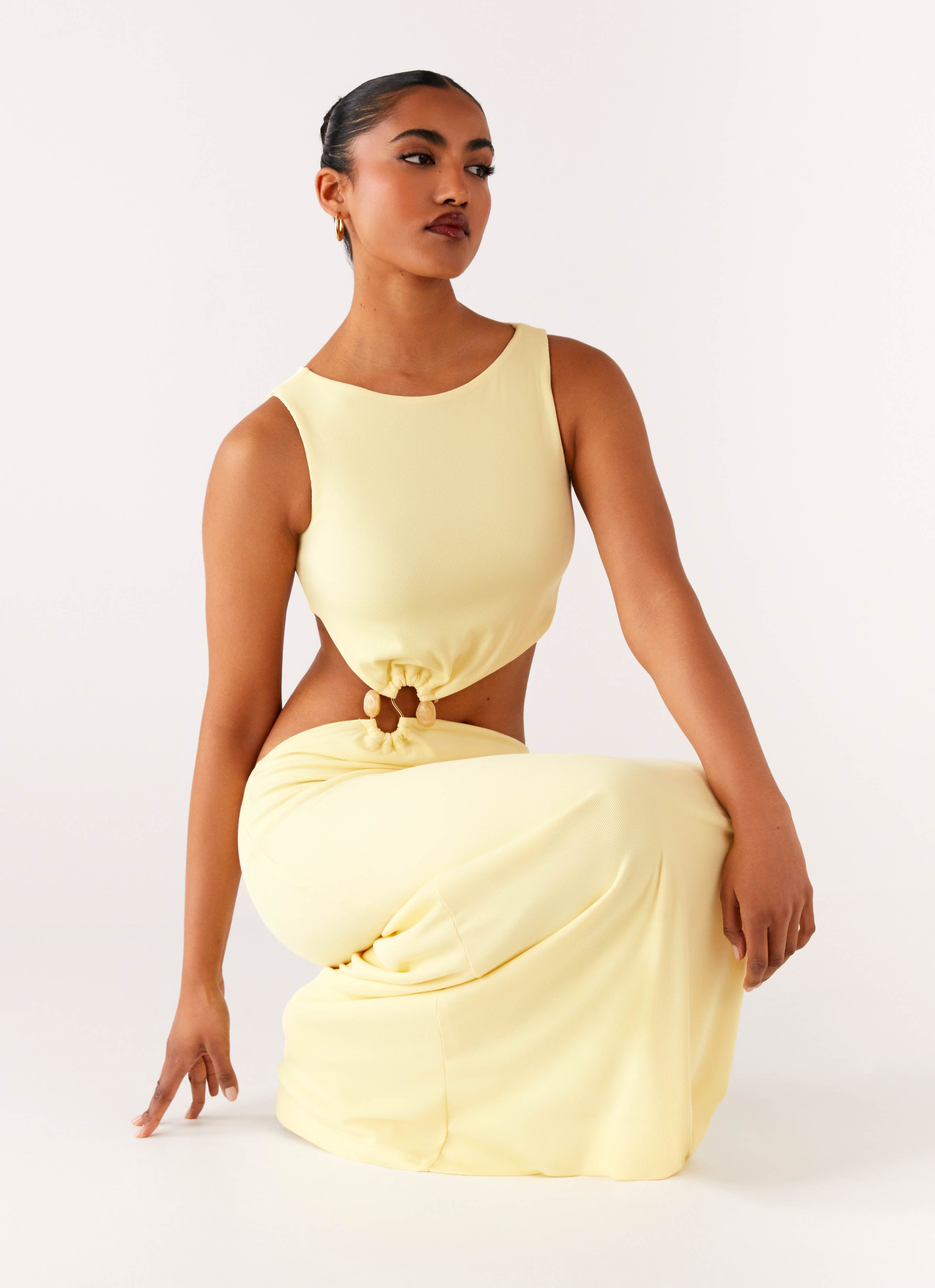 Aruba Hardware Maxi Dress - Yellow