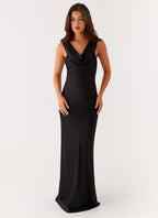 Arya Maxi Dress - Black