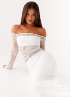 Avi Maxi Dress - White