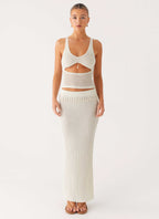 Basilia Knit Top - Off White