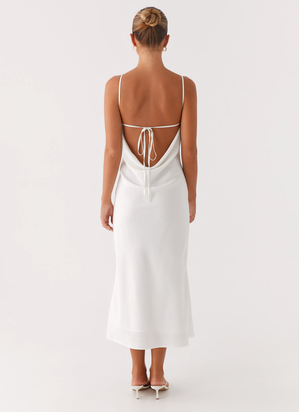 Bentley Midi Dress - White