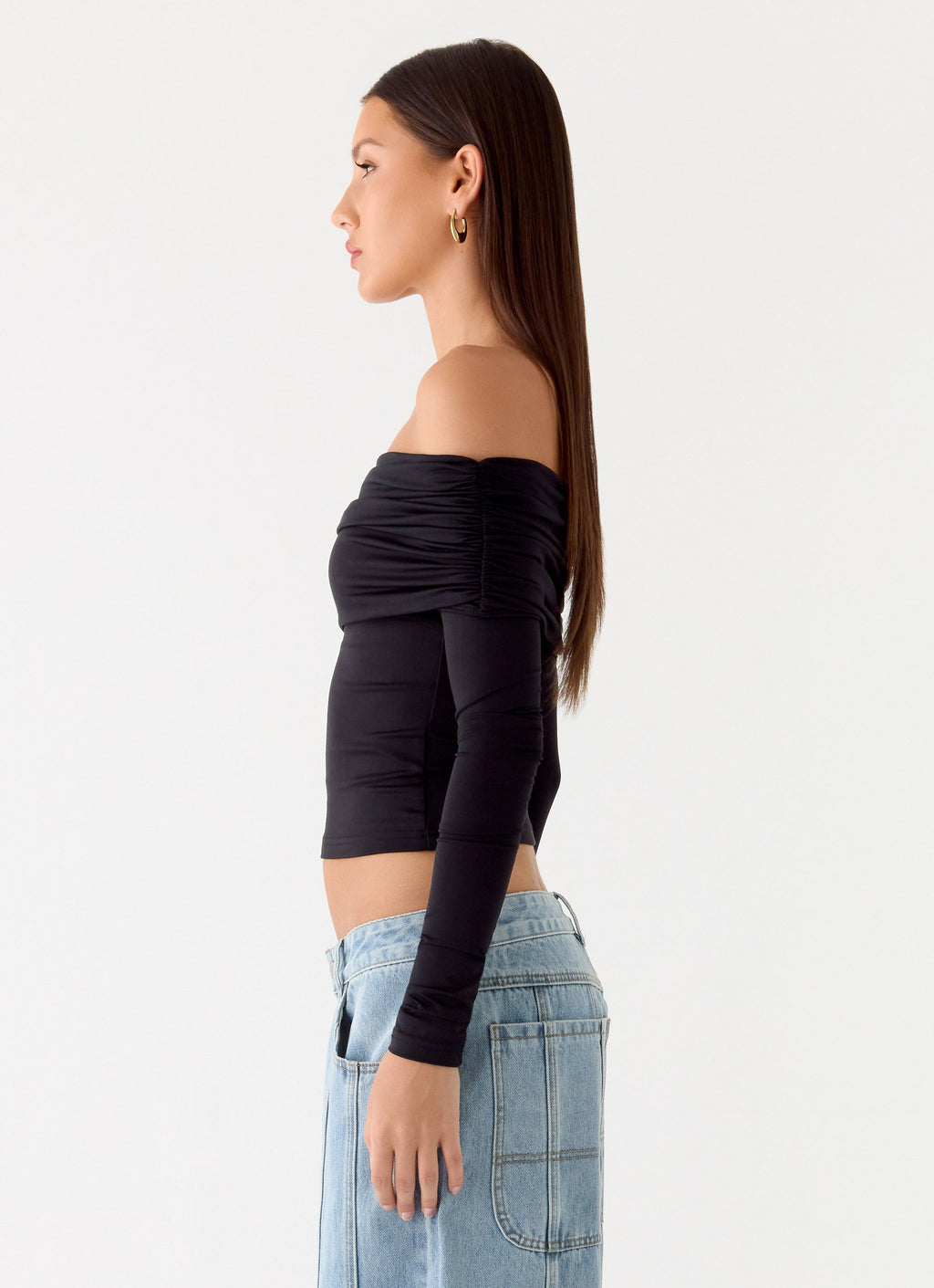 Better Now Long Sleeve Top - Black