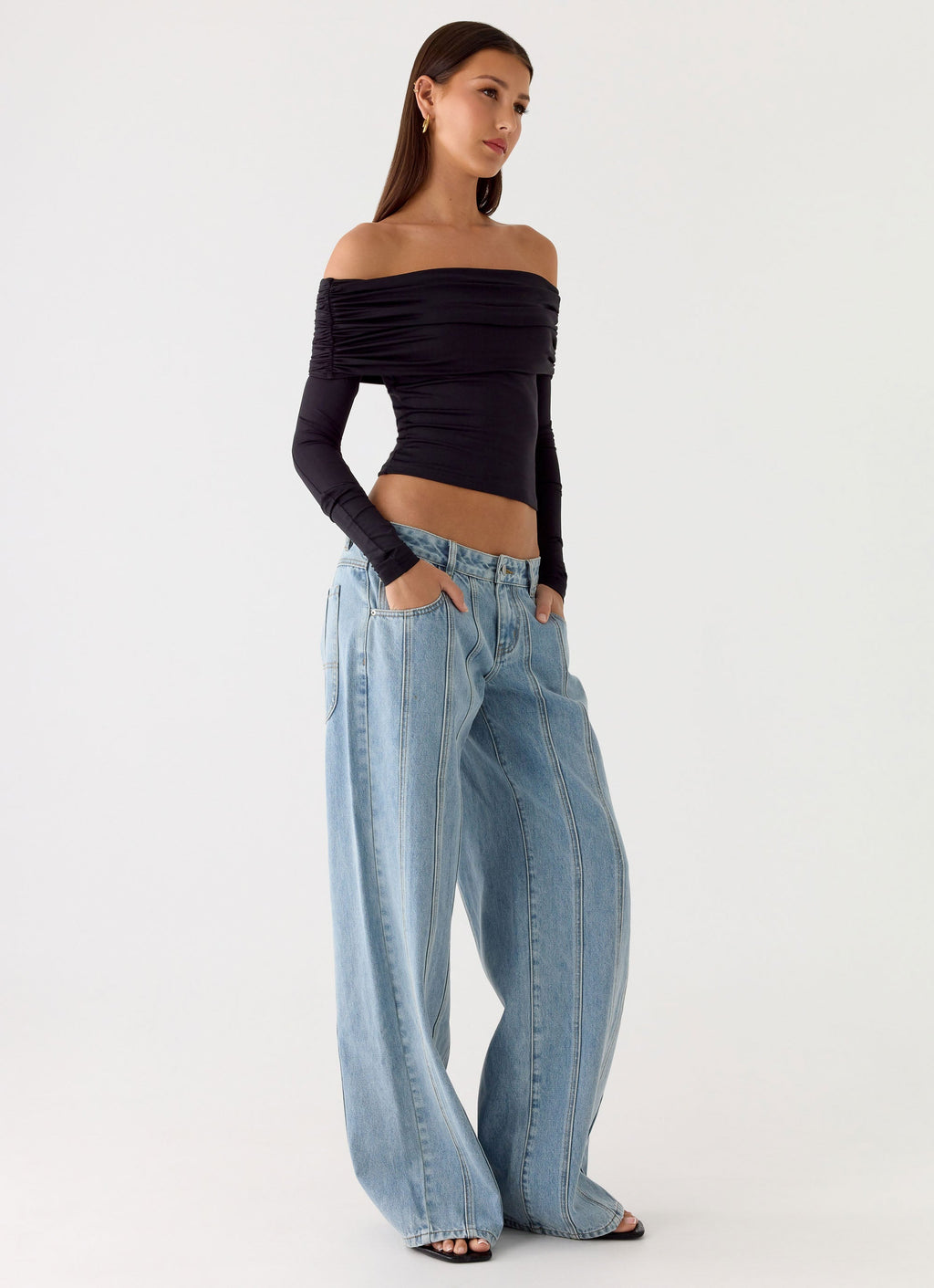 Better Now Long Sleeve Top - Black