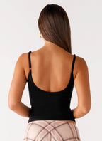Blondie Tank Top - Black