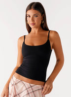 Blondie Tank Top - Black