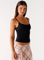 Blondie Tank Top - Black