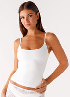 Blondie Tank Top - White