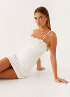 Bowden Mini Dress - Ivory