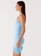 Capri Days Mini Dress - Ice Blue