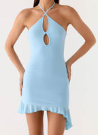 Capri Days Mini Dress - Ice Blue