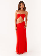 Carla Maxi Dress - Red