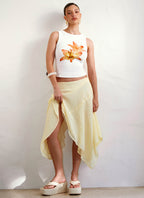 Carmela Tank Top - White