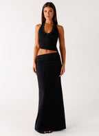 Chella Maxi Dress - Black