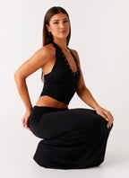 Chella Maxi Dress - Black