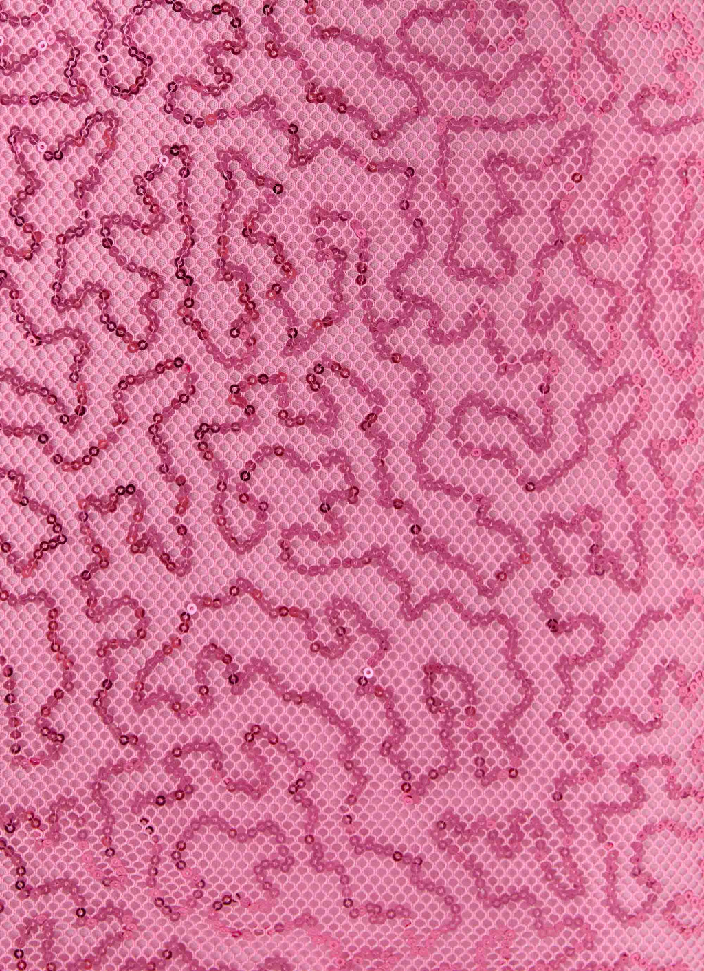 Cherry Coast Sequin Mini Dress - Pink