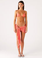 Cianna Hardware Sarong - Coral