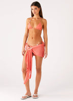 Cianna Hardware Sarong - Coral