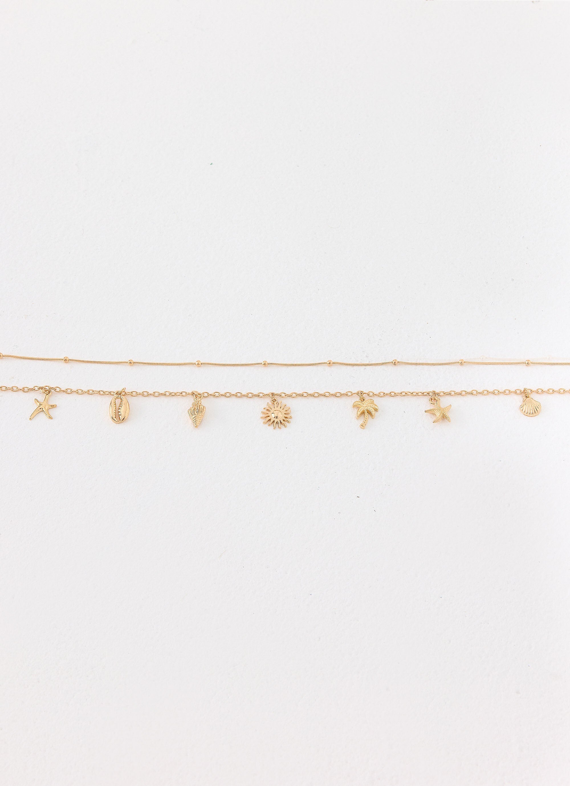 Ciao Charm Belly Chain - Gold