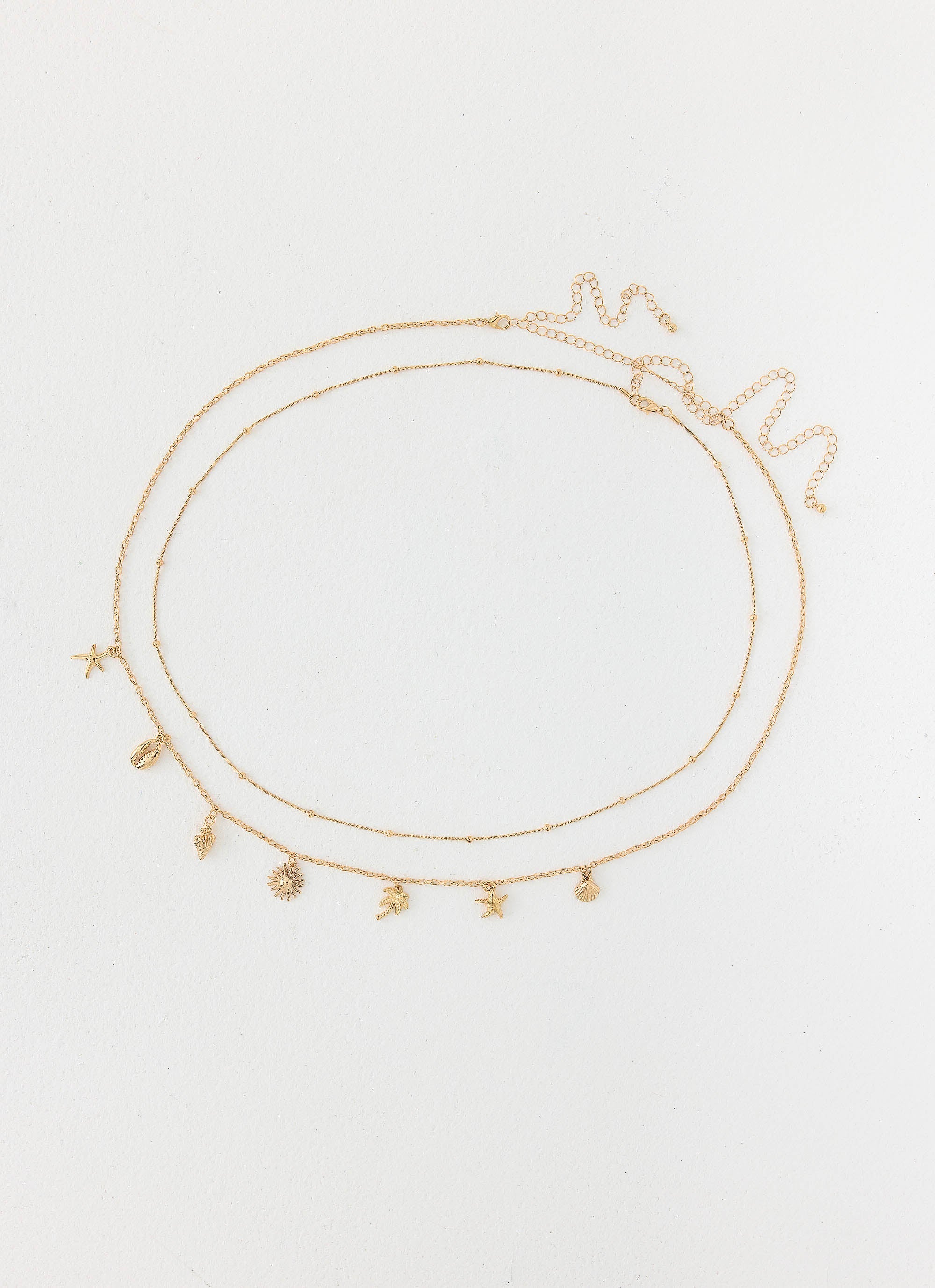 Ciao Charm Belly Chain - Gold