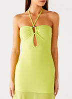 Claria Maxi Dress - Lime