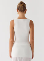 Connect My Heart Top - White