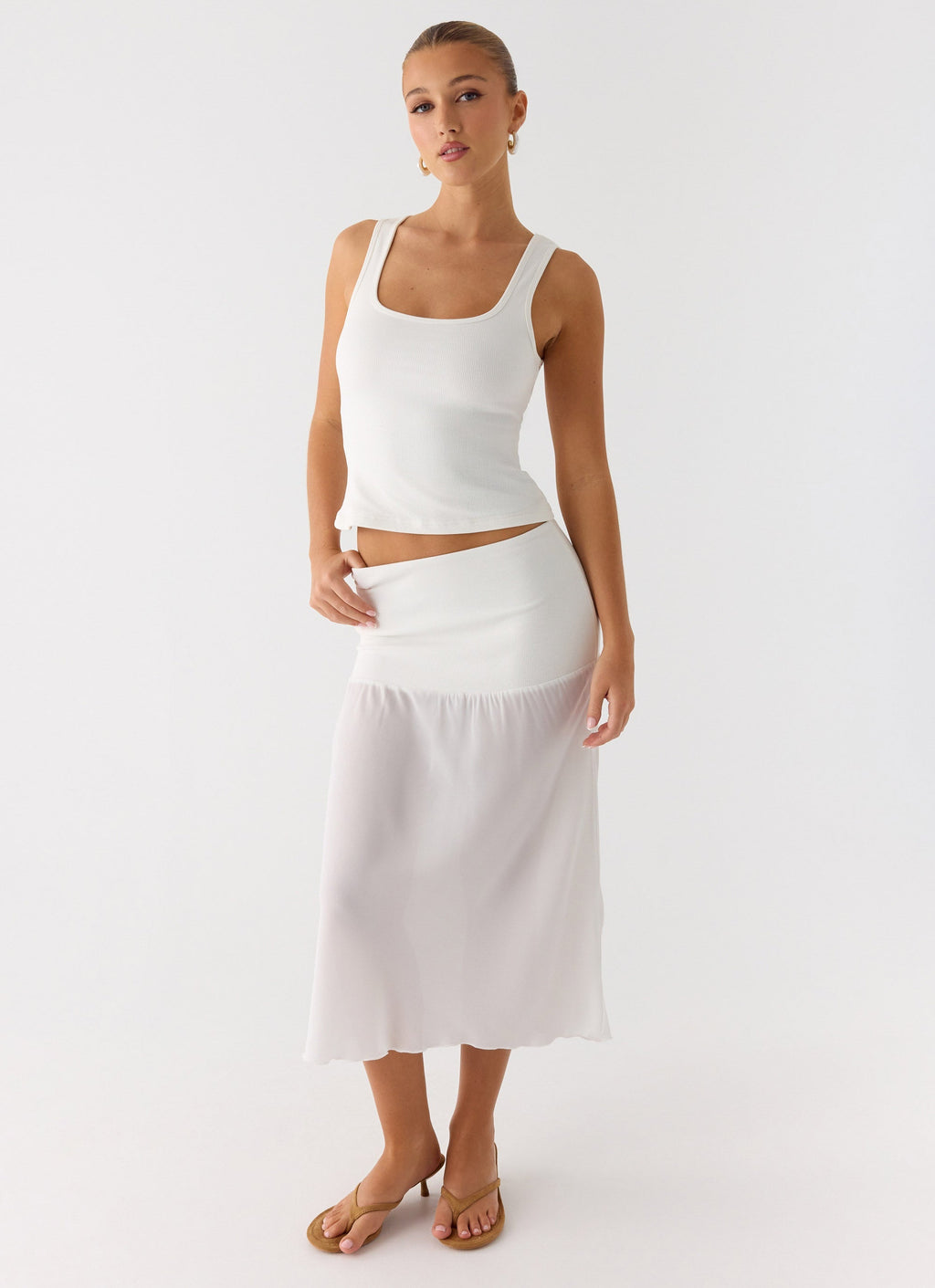 Connect My Heart Top - White